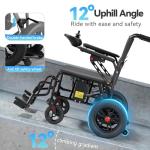 Lightweight Electric Wheelchair with 15-Mile Range