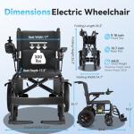 Lightweight Electric Wheelchair with 15-Mile Range