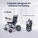 V53 Foldable Lightweight Electric Wheelchair