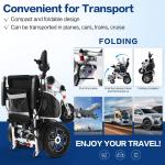 All-Terrain Foldable Electric Wheelchair for Adults
