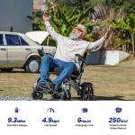 V53 Foldable Lightweight Electric Wheelchair
