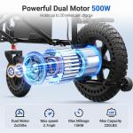 Foldable All-Terrain Electric Mobility Scooter