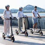 HITWAY Electric Scooter,Foldable Electric Scooters For Adults,10”Tubeless Tires,Double shock absorber,500W Motor,15.6AH-27AH Battery,3 Speed Modes,70-110KM Range,Max Speed 25KM/H,Led Display,APP