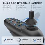 Foldable All-Terrain Electric Mobility Scooter