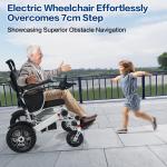 All-Terrain Foldable Electric Wheelchair for Adults