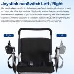 All-Terrain Foldable Electric Wheelchair for Adults