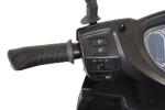 Black 4-Wheel Electric Mobility Scooter with Captain Seat