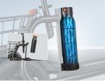 SAMEBIKE Electric Scooter for Adults, 36V 7.8AH Removable Battery Electric Scooters With Saddle, 14’ Aluminium Wheels, with basket and Mobile Phone Holder