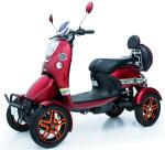 Red Electric Mobility Scooter 60V 800W