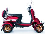 Red Electric Mobility Scooter 60V 800W