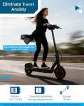 Foldable Electric Scooter with 8.5" Tires and APP