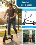 Foldable Electric Scooter with 8.5" Tires and APP