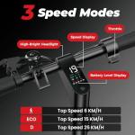 iScooter Electric Scooter - 34KM Range & 350W Motor