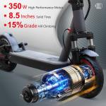 AOVOPRO Foldable Electric Scooter with Dual Suspension