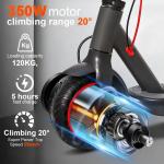AOVOPRO 350W Foldable Adult Electric Scooter