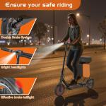 Adult Electric Scooter with Seat, 25KM/H Speed