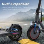 AOVOPRO TMAX Folding Electric Scooter with Shock Absorption