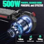 Electric Scooter Adult, 40-45 km Range, 48V 10.4 Ah Battery, 10 inch Off-Road Tires, Electric Scooter Adult 120 kg Load Capacity - TODIMART G2 Escooter