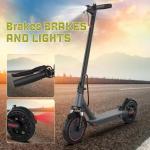 AOVOPRO TMAX Folding Electric Scooter with Shock Absorption