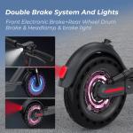 AOVOPRO TMAX Folding Electric Scooter with Shock Absorption