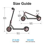 20KM Long Range Folding Electric Scooter for Adults