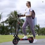 Compact Foldable Electric Scooter with Seat - 48V 15Ah
