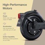 VMAX Electric Scooter - VX2 PRO ST, Swiss Engineered Electric Scooters for Adults - 1300W Peak Power, 28-Mile Range, IPX6 Water Resistant, UL Certified Fast Electric Scooter with 24 Months Warranty