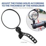 2 Pack 360° Adjustable Bike Mirrors for Scooters
