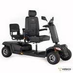 4-Wheel 2-Seat Mobility Scooter with Speed Control