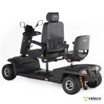 4-Wheel 2-Seat Mobility Scooter with Speed Control