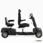 4-Wheel 2-Seat Mobility Scooter with Speed Control