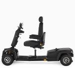 4-Wheel 2-Seat Mobility Scooter with Speed Control