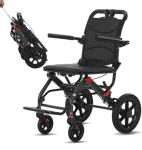 Broobey 10kg Lightweight Portable Folding Wheelchair
