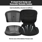 Lightweight Ergonomic Wheelchair with Removable Cushion