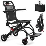 Portable Folding Wheelchair for Easy Travel