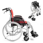 FeatherMobility Lightweight Folding Wheelchair with Cushion
