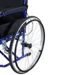 Folding Wheelchair Scooter with Adjustable Footrests