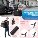 Portable Folding Wheelchair for Easy Travel