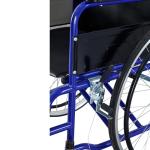 Folding Wheelchair Scooter with Adjustable Footrests