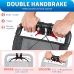 Portable Folding Wheelchair for Easy Travel