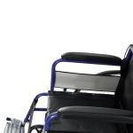 Folding Wheelchair Scooter with Adjustable Footrests