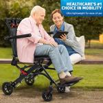 Portable Folding Wheelchair for Easy Travel