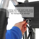 Lightweight Folding Electric Wheelchair with Mag Wheels