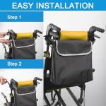 Waterproof Storage Bag for Wheelchairs and Walkers
