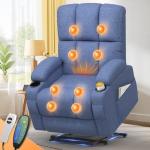 Cozy Electric Recliner Chair with Massage & Heat
