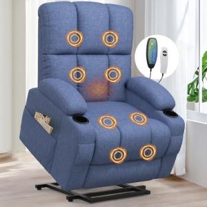 Electric Scooter Lift Chair with Massage & Heat