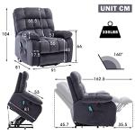 Electric Recliner Chair with Massage and Heat
