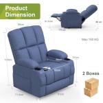 Electric Scooter Lift Chair with Massage & Heat