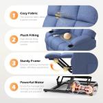 Cozy Electric Recliner Chair with Massage & Heat