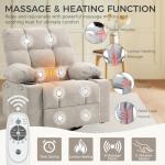 BRTHORY Adjustable Recliner Chair for Home Relaxation